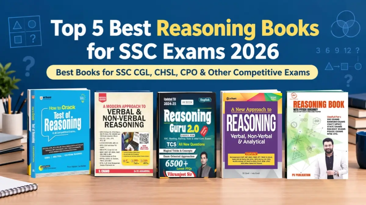 best reasoning books for Competitive exams
