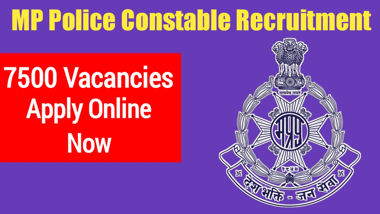 MP Police Constable Recruitment 2025