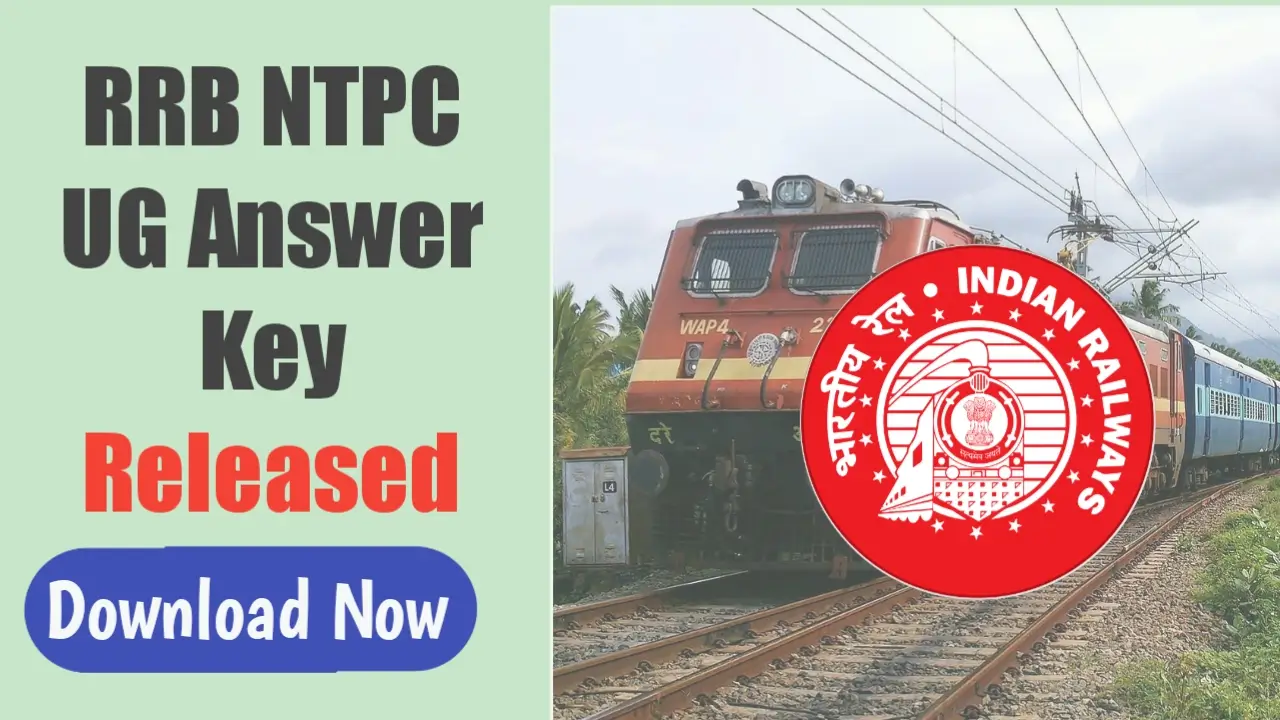 reb ntpc ug answer key 2025 released