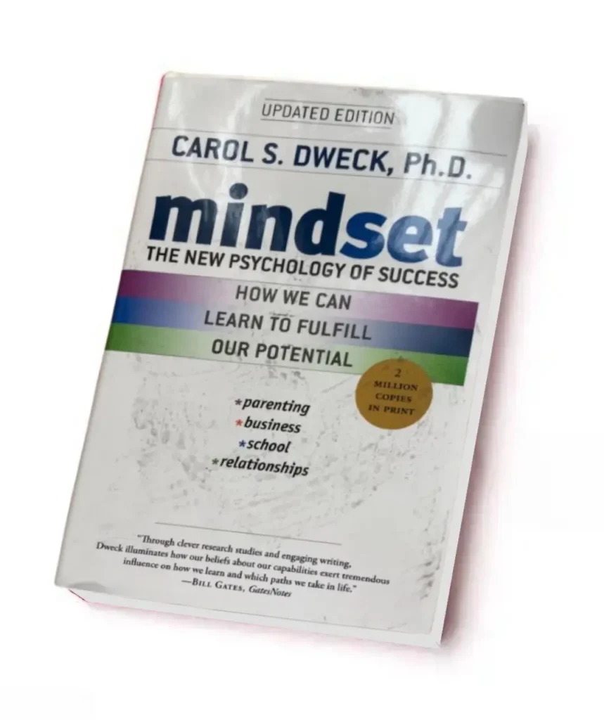 Mindset book by Carol Dweck – ranked among the best motivational books on growth mindset and success.