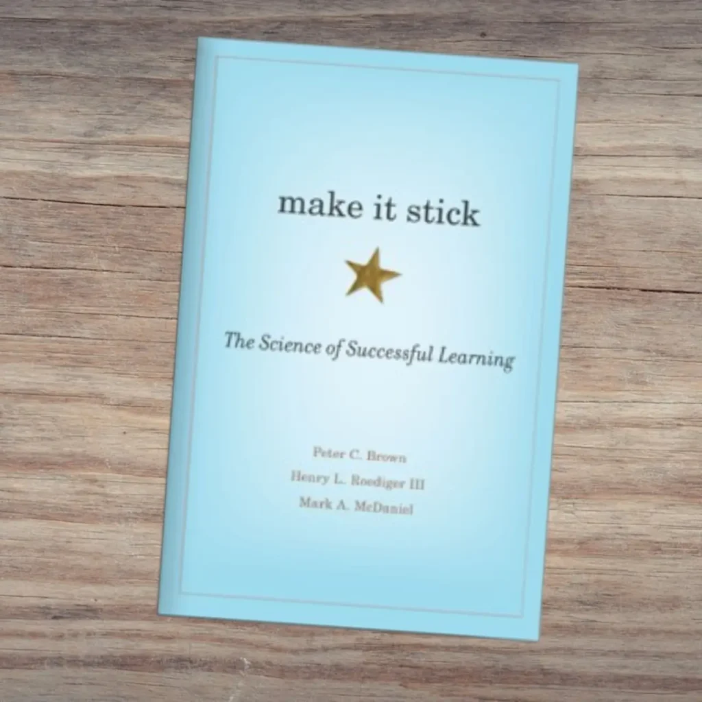 Make It Stick – featured in the best motivational books for mastering study habits and personal development.