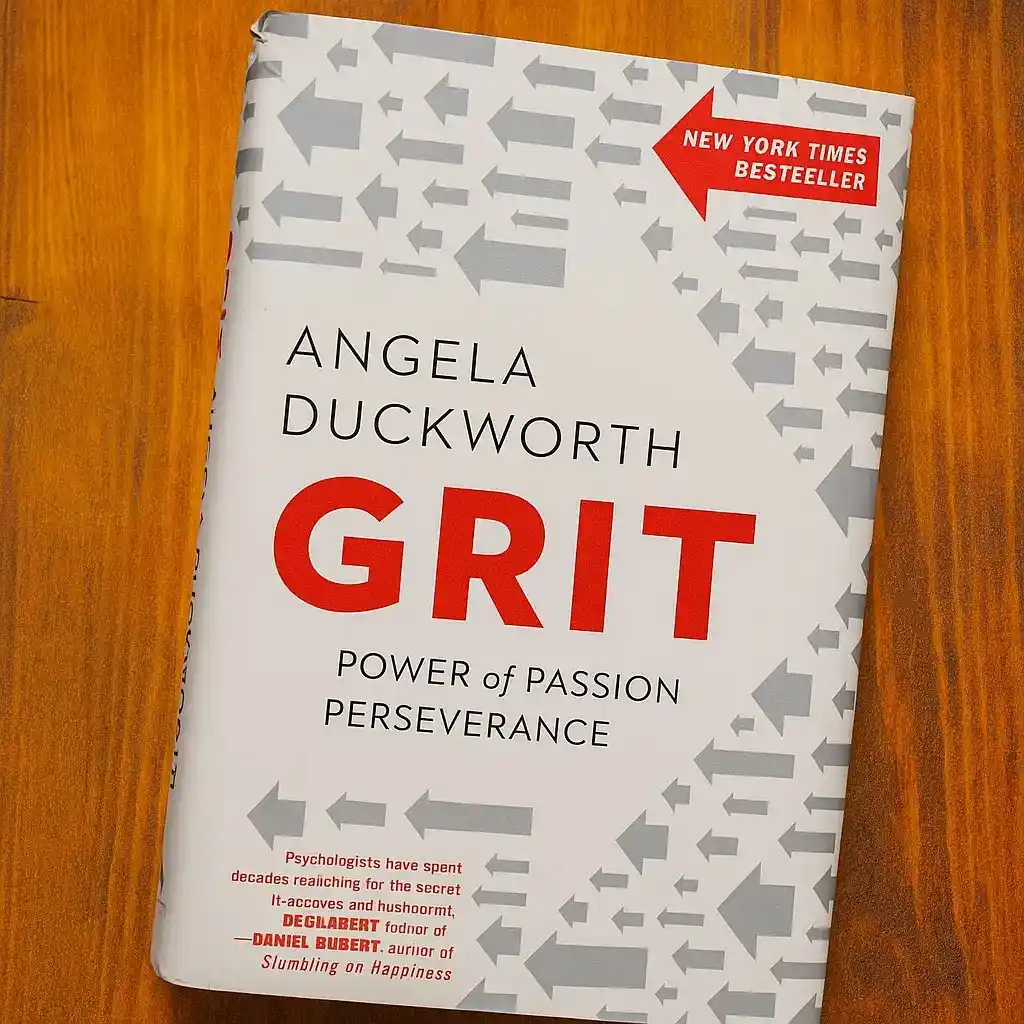 Grit by Angela Duckworth – featured among the best motivational books on perseverance and passion for success