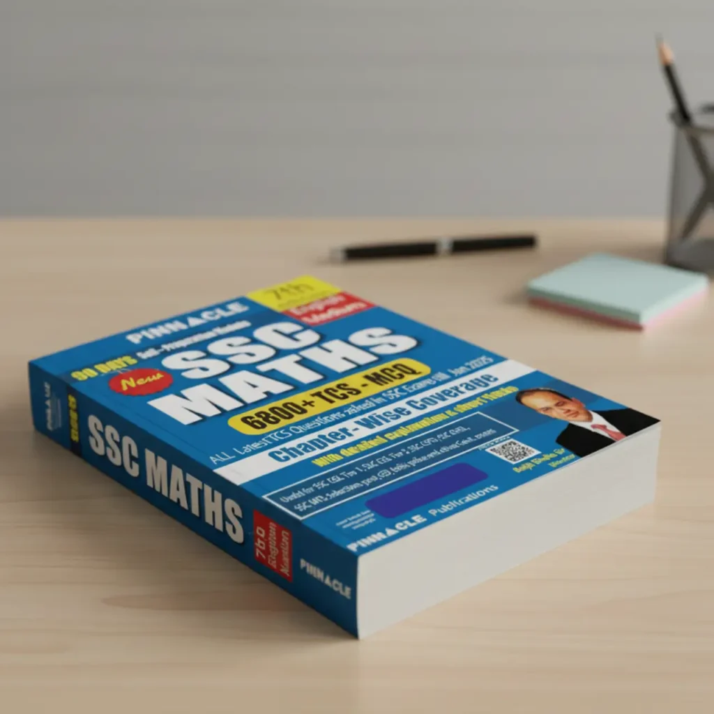 Best maths Books for Competitive Exams- Pinnacle Ssc maths book
