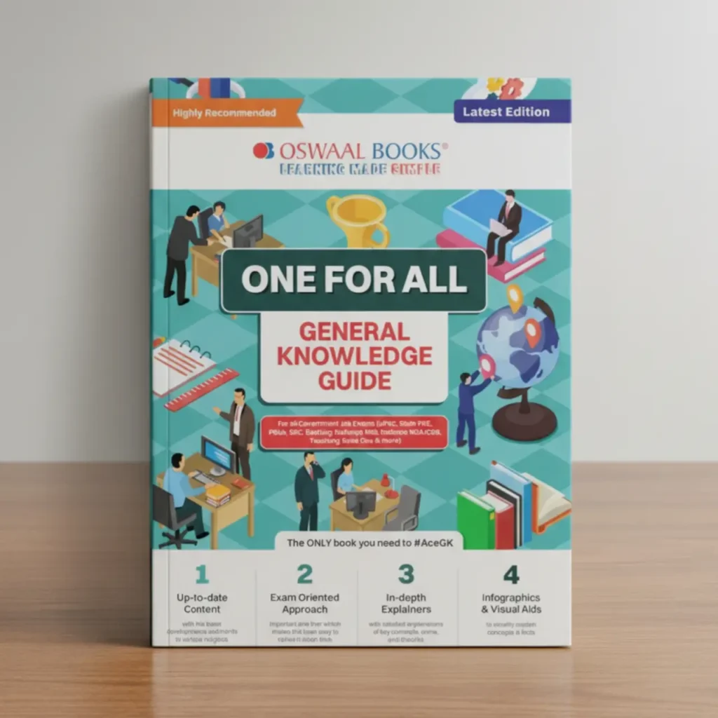oswaal publishers one for all gk guide book 